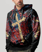 Cowgic In God We Trust Eagle Stars And Stripes Men's All Over Print Shirt