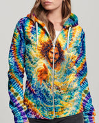 Cowgic Saved By His Grace Jesus Water Swirl Women's All Over Print Shirt