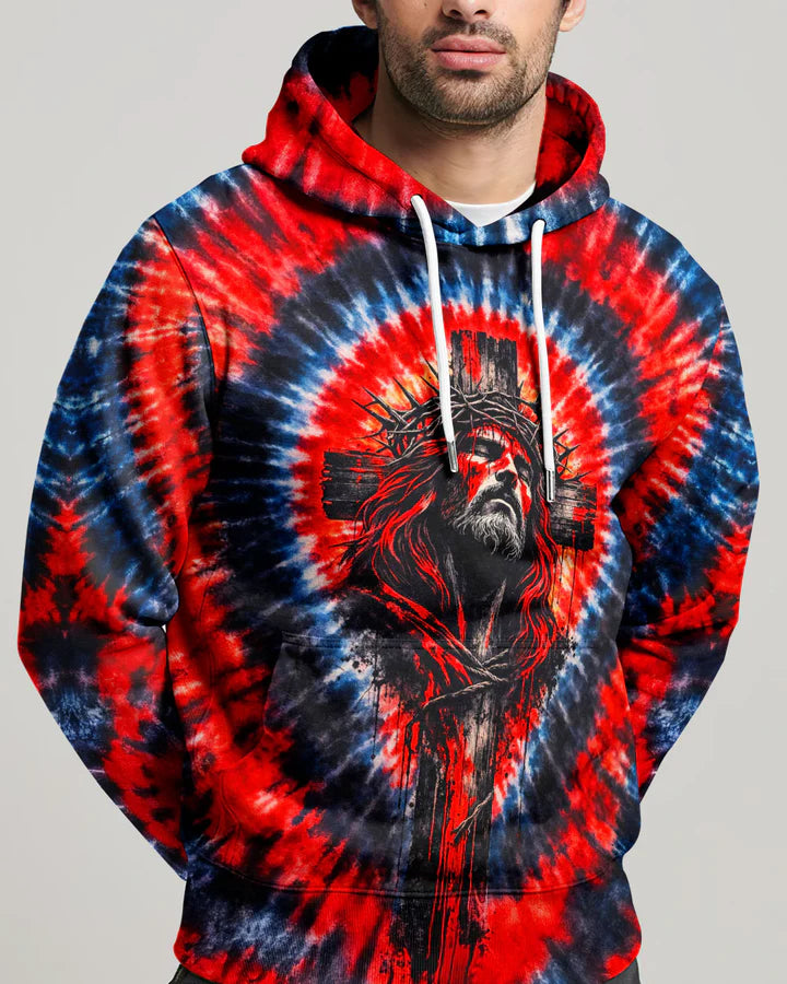 Cowgic Jesus And Lion Swirl Men's All Over Print Shirt