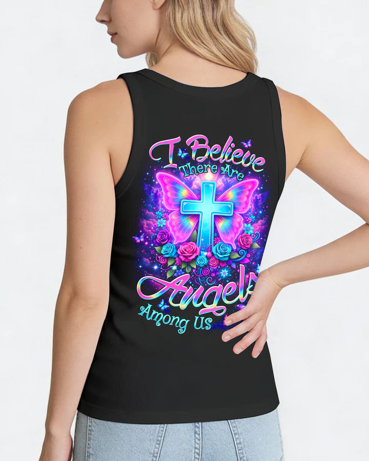 Cowgic I Believe There Are Angels Among Us Women's All Over Print Shirt