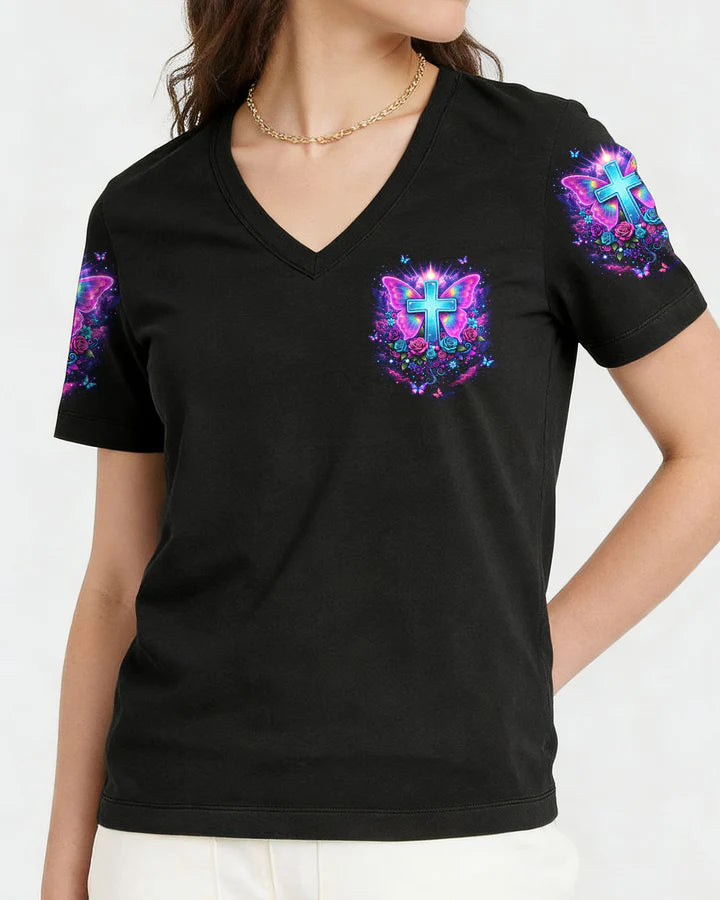 Cowgic I Believe There Are Angels Among Us Women's All Over Print Shirt