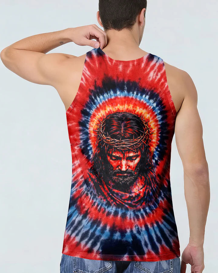 Cowgic Jesus Halo Of Faith Swirl Men's All Over Print Shirt