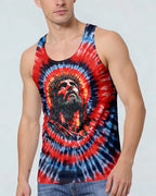 Cowgic Jesus Halo Of Faith Swirl Men's All Over Print Shirt