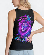Cowgic Blessed By God Lion Butterfly Women's All Over Print Shirt