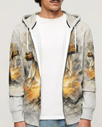 Cowgic I Can Do All Things Through Christ Lion Cross Men's All Over Print