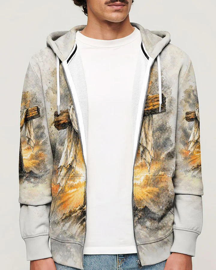 Cowgic I Can Do All Things Through Christ Lion Cross Men's All Over Print