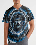 Cowgic Sacred Silence Of Sacrifice Jesus Men's All Over Print Shirt