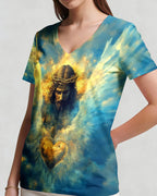 Cowgic Trust In The Lord With All Your Heart Women's All Over Print Shirt