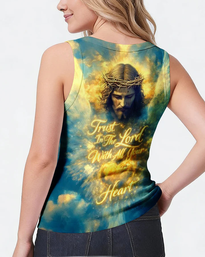 Cowgic Trust In The Lord With All Your Heart Women's All Over Print Shirt
