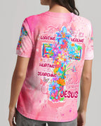 Cowgic There Was Jesus All Over Print Shirt