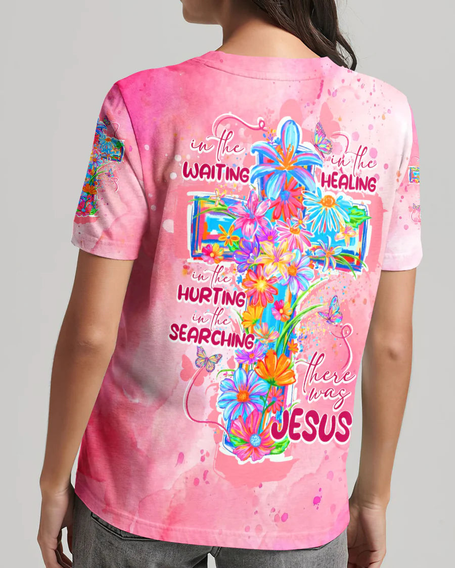 Cowgic There Was Jesus All Over Print Shirt