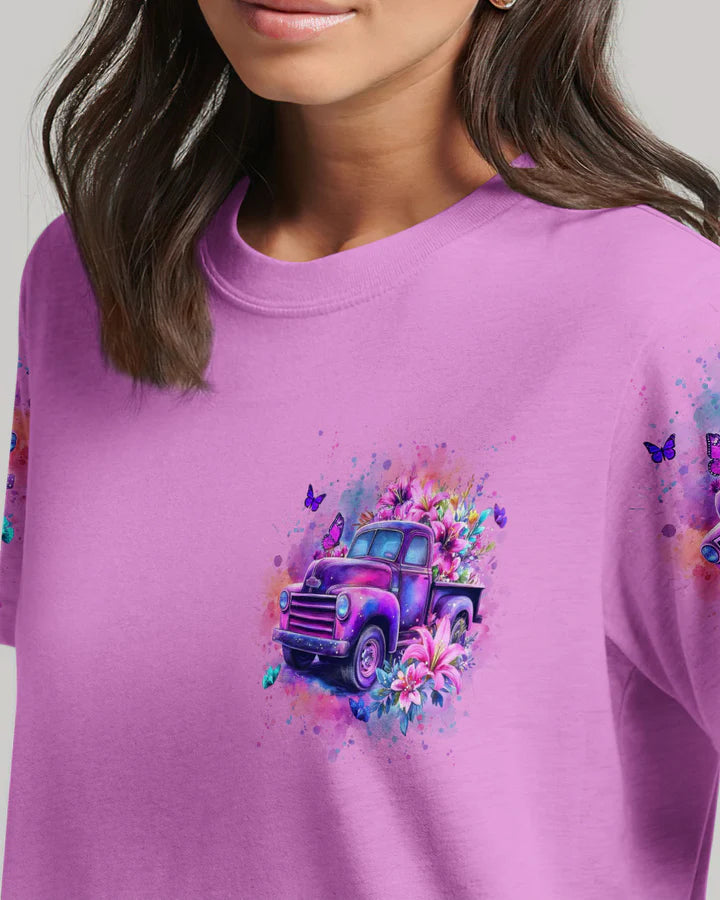 Cowgic Jesus Take The Wheel Women's All Over Print Shirt