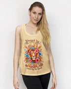 Cowgic Blessed By God Lion Women's All Over Print Shirt