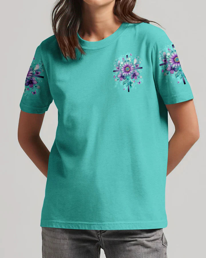 Cowgic I Will Walk By Faith Women's All Over Print Shirt