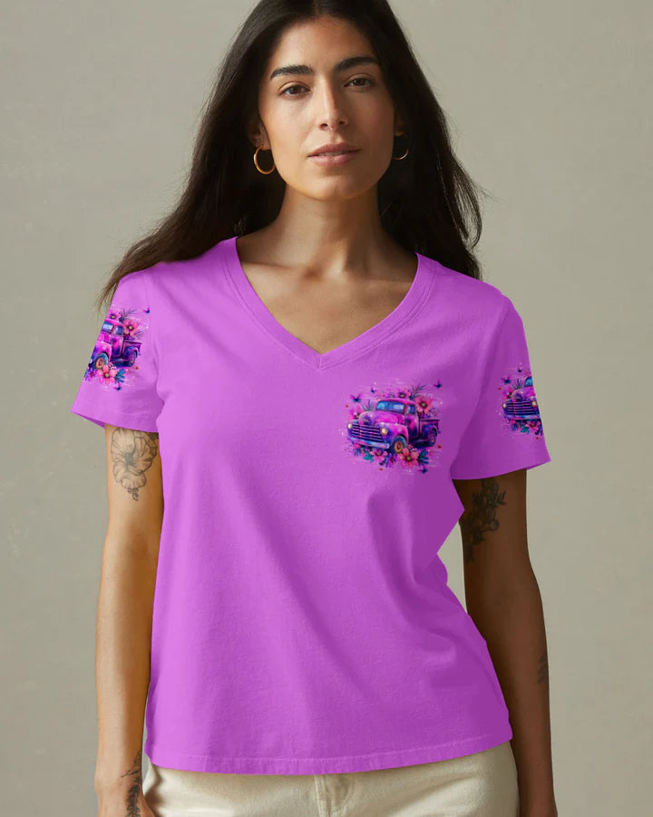 Cowgic Jesus Take The Wheel Women's All Over Print Shirt