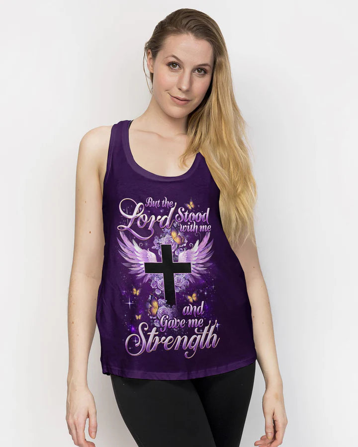 Cowgic Lord Stood With Me Women's All Over Print Shirt