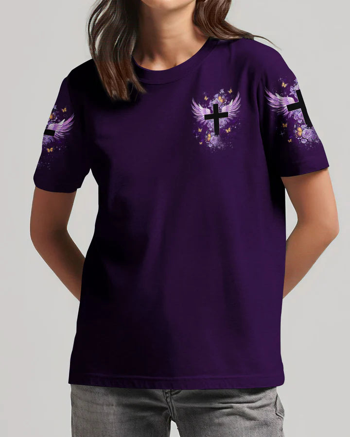 Cowgic Lord Stood With Me Women's All Over Print Shirt