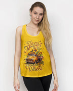 Cowgic Jesus Take The Wheel Sunflower Women's All Over Print Shirt