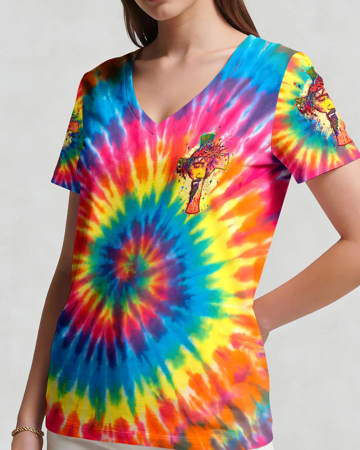 Cowgic I Can Do All Things Cross Colorful Women's All Over Print Shirt