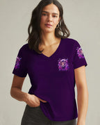 Cowgic Blessed By God Lion Women's All Over Print Shirt