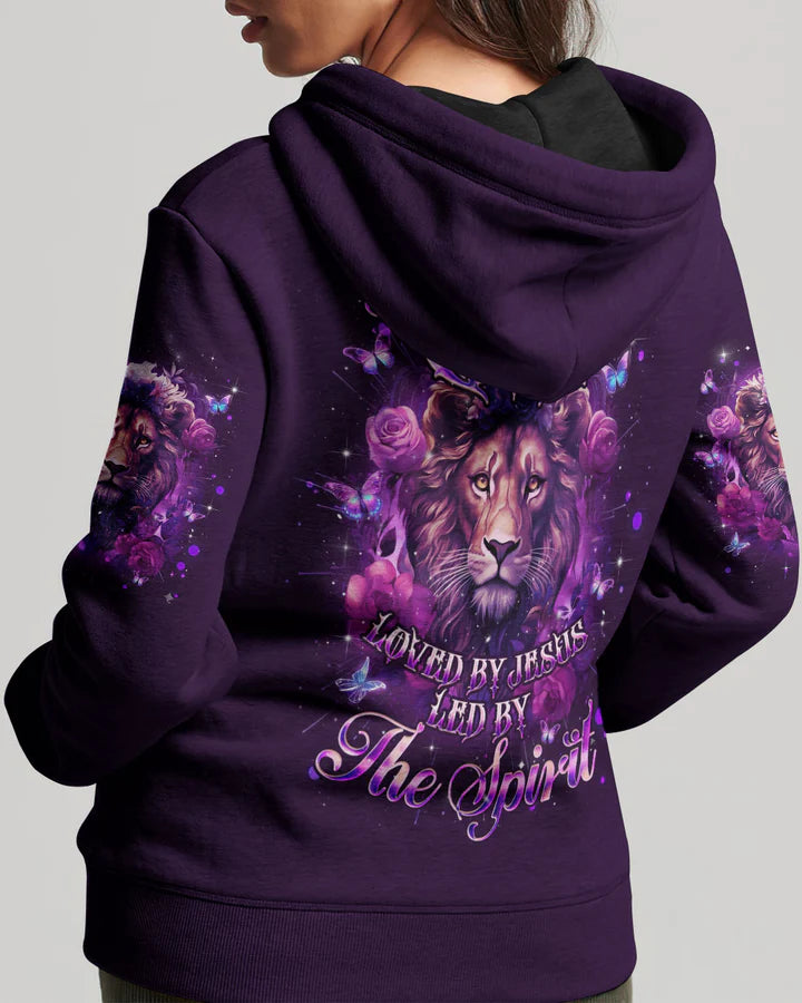 Cowgic Blessed By God Lion Women's All Over Print Shirt