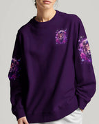 Cowgic Blessed By God Lion Women's All Over Print Shirt