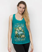 Cowgic Jesus Take The Wheel Daisies Women's All Over Print Shirt