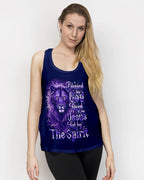 Cowgic Blessed By God Loved By Jesus Lion Women's All Over Print Shirt