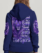 Cowgic Blessed By God Loved By Jesus Lion Women's All Over Print Shirt