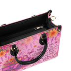 Cowgic Running Against The Wind Truck Leather Handbag