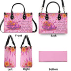 Cowgic Running Against The Wind Truck Leather Handbag