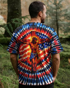 Cowgic Jesus On The Cross Swirl Men's All Over Print Shirt