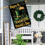 Cowgic St. Patrick'S Day Garden Flag