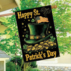 Cowgic St. Patrick'S Day Garden Flag
