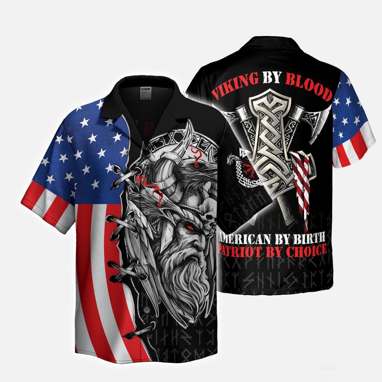 Cowgic Viking By Blood 4th Of July