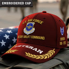 Cowgic U.S. AIR FORCE Custom Printed Cap - Military Airlift Command - Embroidered Cap for Veterans
