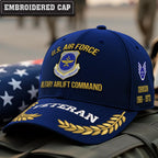 Cowgic U.S. AIR FORCE Custom Printed Cap - Military Airlift Command - Embroidered Cap for Veterans
