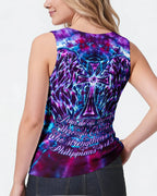 Cowgic Faith In Light Wing Cross Swirl Women's All Over Print Shirt