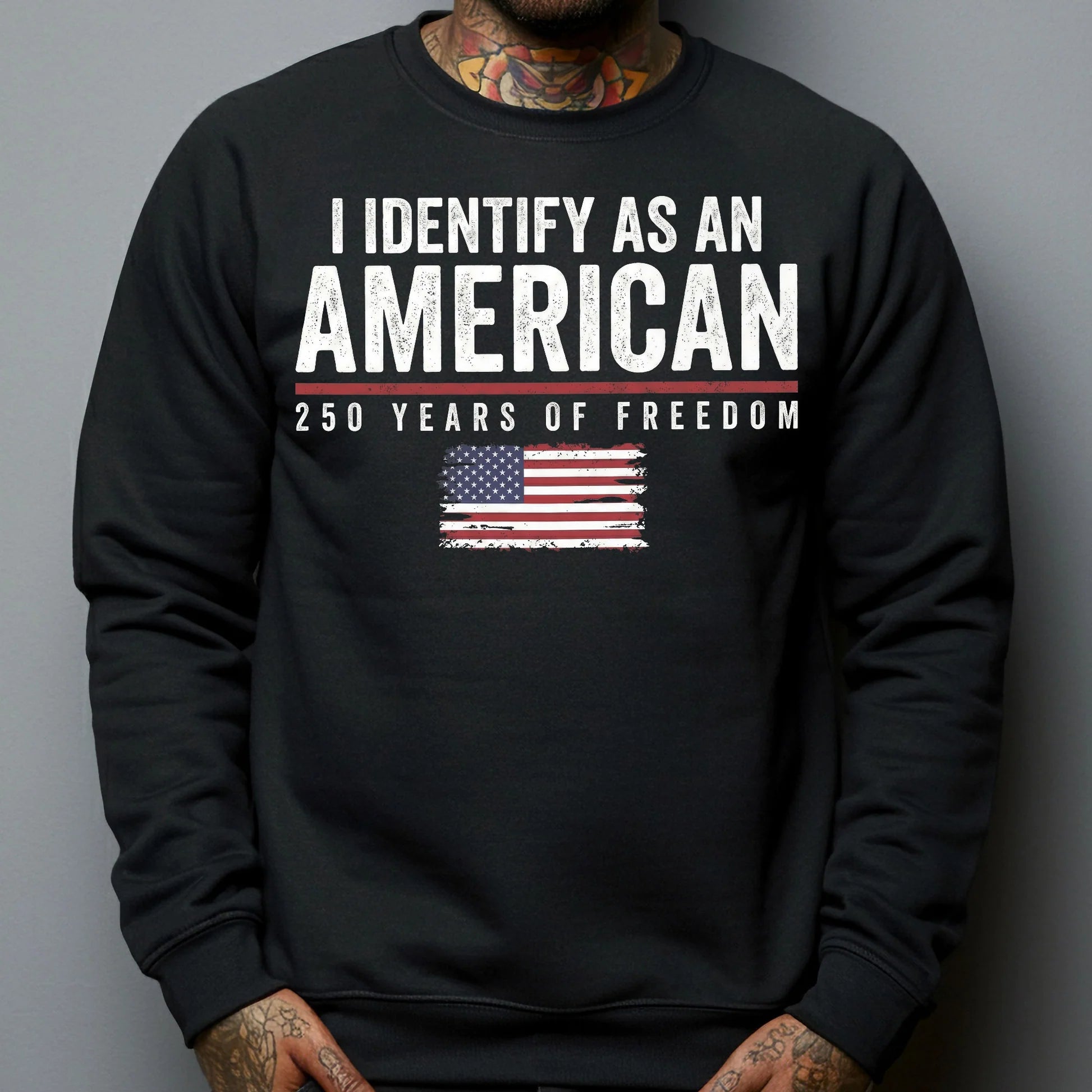 Cowgic I Identify As An American 250 Years Of Freedom