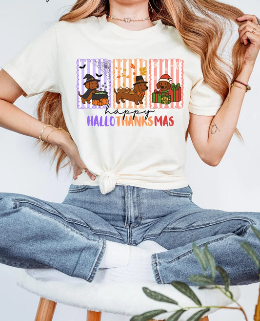 Cowgic Cute Dog Xmas Graphic