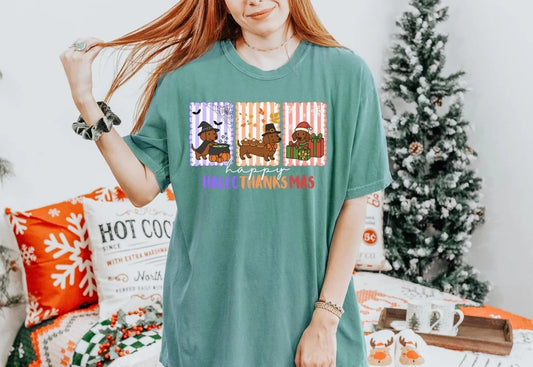Cowgic Cute Dog Xmas Graphic