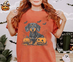 Cowgic Dachshund Halloween, Cute Wiener Dog