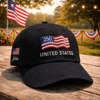 Cowgic Proud to Be American-Personalized 250th Anniversary Embroidered Cap