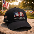 Cowgic Proud to Be American-Personalized 250th Anniversary Embroidered Cap