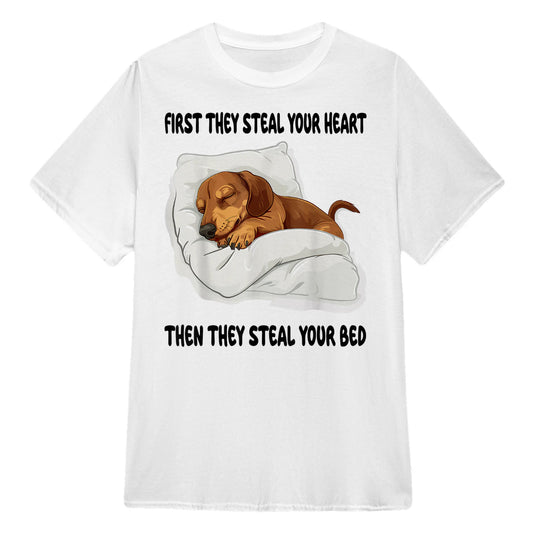 Cowgic First They Steal Your Heart Dachshund