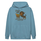 Cowgic Sometimes I Get Road Rage Dachshund Hoodie