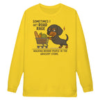 Cowgic Sometimes I Get Road Rage Dachshund Sweatshirt