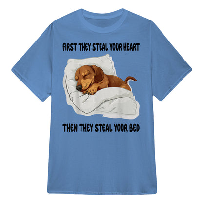 Cowgic First They Steal Your Heart Dachshund