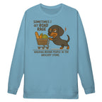 Cowgic Sometimes I Get Road Rage Dachshund Sweatshirt
