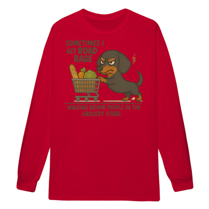 Cowgic Sometimes I Get Road Rage Dachshund Long Sleeve